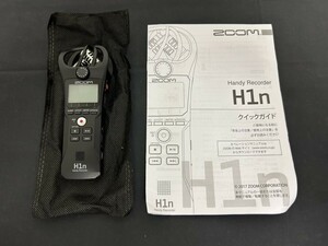 A1　ZOOM　ズーム　H1n　ハンディレコーダー　説明書付き　現状品