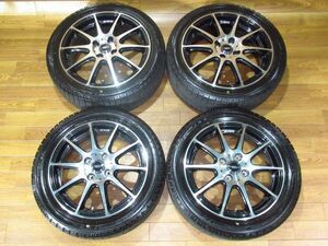 ホンダS660(JW5)CROSS SPEED PREMIUM 4.5J-15+43　6J-16+42 pcd100/4H WM03 165/55R15　195/45R16 アルミホイール+スタッドレスタイヤ4本