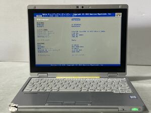 Bios 起動確認済み Panasonic CF-SZ6 Intel Core i5-7300U メモリ4GB 10.1インチ ジャンク382