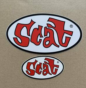 ステッカー　スキャット　「SCAT」　2枚組