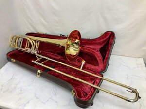 Y1669　中古品　金管楽器　バストロンボーン　YAMAHA　ヤマハ　YBL-830　　【ケース付き】