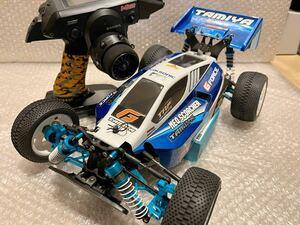 ☆美品！★☆TAMIYA☆TT-02Bバギー★SANWA☆M12プロポフルセット！即決です。