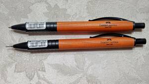 325 廃番 ファーバーカステル ベーシック 木軸（レッドシダー）ボールペン（484011)&シャープペンシル（384014) 動作・筆記確認 2本セット