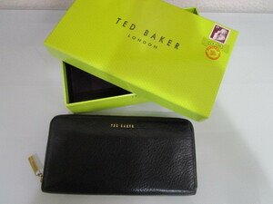 TED BAKER テッドベイカー ラウンドジッパー 長財布