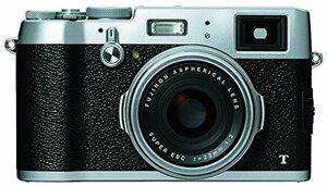 FUJIFILM デジタルカメラ X100T シルバー FX-X100T S(中古品)
