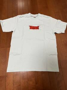 シュプリーム SUPREME Ralph Steadman Box Logo Tee ラルフ ステッドマン ボックス ロゴ 半袖 Tシャツ サイズL 水色 ユーズド