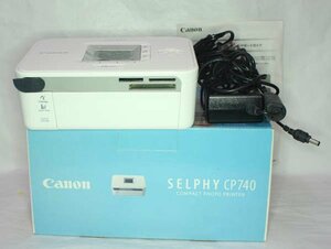 BL0412■キャノン　SELPHY CP740 フォトプリンター■