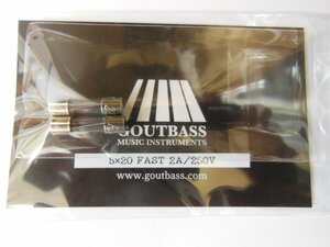 5×20mm FASTBLOW FUSE 2本セット