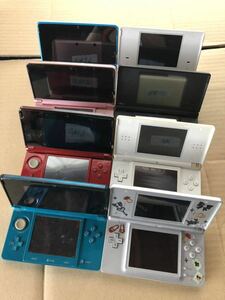 ニンテンドー DS DSi 3DS ゲーム機 Nintendo ニンテンドーDS NINTENDO 任天堂 ジャンク品　まとめて