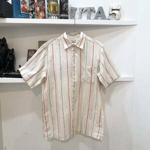 ChristianDior/Stripe shirt/サイズL/クリスチャンディオール/ストライプシャツ