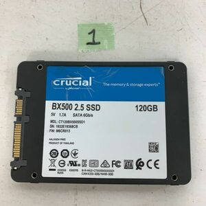 1 crucial BX500 2.5インチ SSD 120GB クルーシャル
