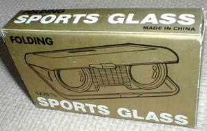 FOLDING Sports Glasses 3×25mm ポケットサイズ 双眼鏡 スポーツグラス 送料390円