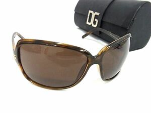 1円 DOLCE＆GABBANA ドルチェ&ガッバーナ DG6016 502/73 68□13 125 サングラス メガネ 眼鏡 レディース メンズ ブラウン系 FA7297