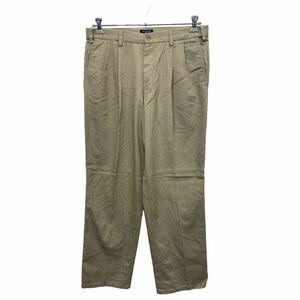 DOCKERS チノパンツ W34 ドッカーズ タック入り クラシックフィット ベージュ 古着卸 アメリカ仕入 2311-495