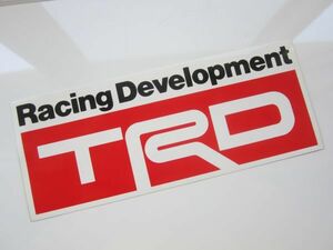 【大きめ】TRD Racing Development トヨタ テクノクラフト レーシング ステッカー/デカール 自動車 旧車 バイク オートバイ SB03