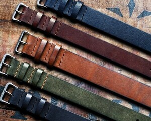 STONEWALL　NATOストラップ ミリタリーウォッチ 時計ベルト　Heritage Strap カラー　ブラック　新品　未使用品