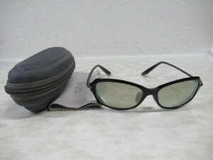 ◆S449.OZNIS オズニス POLARIZED LENS BY TALEX タレックス FLAT 11 日本製 眼鏡 メガネ 度入り/中古