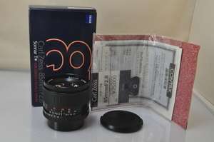 ★★極上品 CONTAX Carl Zeiss Sonnar T* 85mm F2.8 MMG Lens w/Box♪♪#1874EX