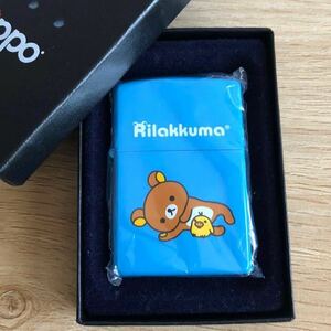 zippo リラックマ 限定500個 限定品 ブルー Rilakkuma 2005年製 SAN-X コンドウアキ コリラックマ シリアルナンバー ジッポー 未開封