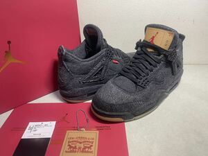 NIKE × LEVIS AIR JORDAN4 RETRO LEVIS NRG エア ジョーダン 4 レトロ リーバイス US8 USED 国内正規 AO2571-001