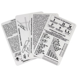 ESEE Knives サバイバルカードセット SURVIVAL CARDS ESEEナイブス 非常用品 救難 遭難