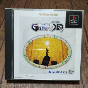 PlayStation プレイステーション プレステ PS1 PS ソフト 中古 グランディア GRANDIA ゲームアーツ RPG 冒険 少年 管c