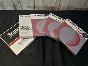 ◆大感謝祭!!!■札幌★下取歓迎！Scotch スコッチ他オープンリールテープ 5本セット m0p9553