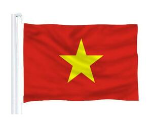 ベトナム 国旗 フラッグ 応援 送料無料 150cm x 90cm 人気 大サイズ 新品