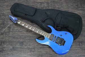 【行董】 Ibanez アイバニーズ エレキギター RGシリーズ RG370DXZ ブルー 楽器 弦楽器 音楽 ソフトケース付き AA222BOM61