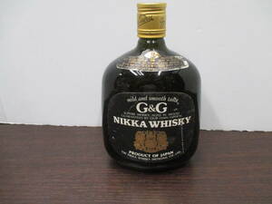 12258 酒祭 洋酒祭 ニッカ ウイスキー G＆G 760ml 43% NIKKA WHISKY 未開栓 黒瓶 ジャパニーズウイスキー 古酒
