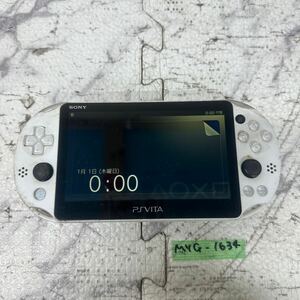 MYG-1634 激安 ゲー厶機 PS VITA 本体 SONY PSVITA PCH-2000 通電、起動OK ジャンク 同梱不可