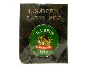 ゴルフ 2016年 全米オープン選手権 ラペルピン ピンバッジ ピンズ U.S. Open Oakmont オークモント リス