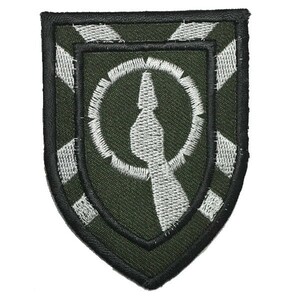 アイロンワッペン・パッチ アメリカ陸軍第121予備軍 部隊章・階級章