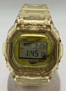 CASIO G-SHOCK DW-5735E カシオ ジーショック 時計 デジタル クォーツ ゴールド×イエロー 35周年記念モデル 腕時計 箱付き