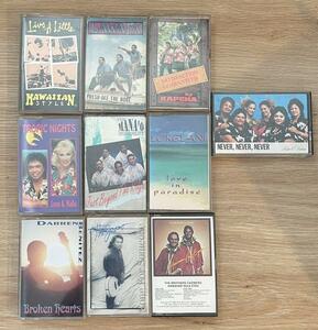 80/90s Hawaiian Music Lot Of 10　ハワイアンミュージック カセットテープ