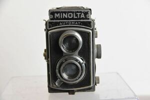 二眼レフカメラ フィルムカメラ MINOLTA AUTOMAT F3.2 75mm X40