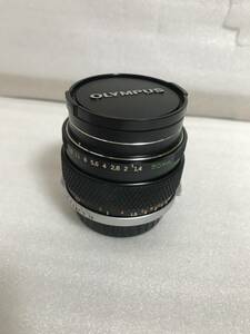 焦点大口径　OLYMPUS AUTOーS　50mm　　f1・4 良品