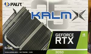 パリット Palit　GeForce RTX 3050 KalmX 6GB　グラフィックボード グラボ ビデオカード　NE63050018JE-1070H