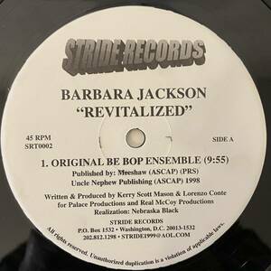 【レコード】Barbara Jackson 「Revitalized」 Stride Records SRT0002
