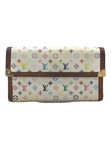 LOUIS VUITTON◆ポルト・トレゾールインターナショナル_モノグラム・マルチカラー_マルチカラー/PVC/M92659