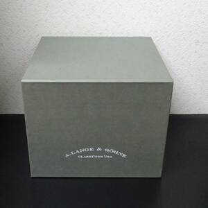 美品 A.Lange&Sohne ランゲ＆ゾーネ 純正外箱 純正BOX グレー 正規品 本物