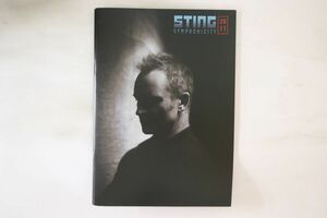 Memorabilia Tour Book Sting Symphonicity 2011 STING2011 NOT ON LABEL /00400