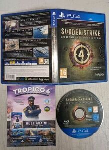 Sudden Strike 4 Complete Collection (PS4) PAL Version CIB SHIPS FAST!!! 海外 即決