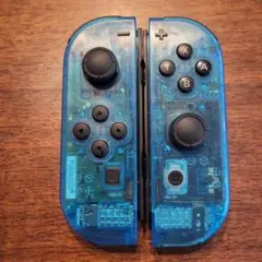 Nintendo Switchジョイコン　クリアブルー　動作確認済カスタム品
