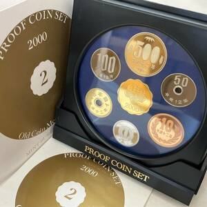 4856-2A　PROOF COIN SET 2000 Old Coin Medal Series ミントコイン　額面総額666円　記念硬貨