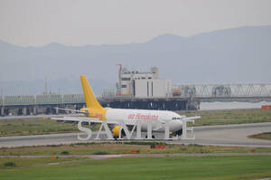 D【航空機写真】Ｌ版３枚　エアー・ホンコン　A300-600　関西空港