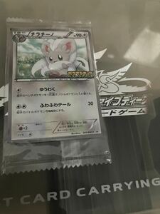 送料無料 チラチーノ ポケモンキッズ 15周年 未開封品 プロモ BW-P ポケモンカード 即決 ミモザ sar キハダ ナンジャモ ポケキュン キハダ