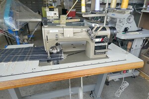 厚物用 チェーンステッチ 整備調整済み 100V 宮本式プーラー付き ジーンズ デニム ハンドクラフト 工業用ミシン