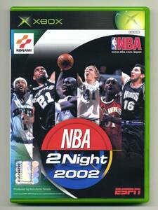 2点落札送料無料 中古 NBA 2Night 2002 実況 4名プレイが熱い！コナミ バスケットボール Basketball