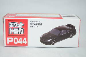 ポケットトミカ　ニッサン　GT-R　ブラック　P044